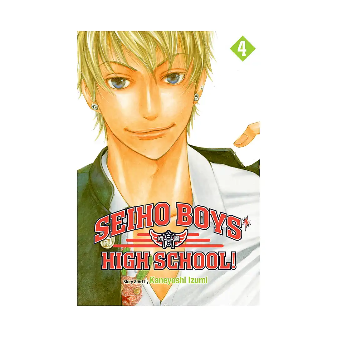9781421537344 Seiho Boys' High School! (Manga) Volume 04