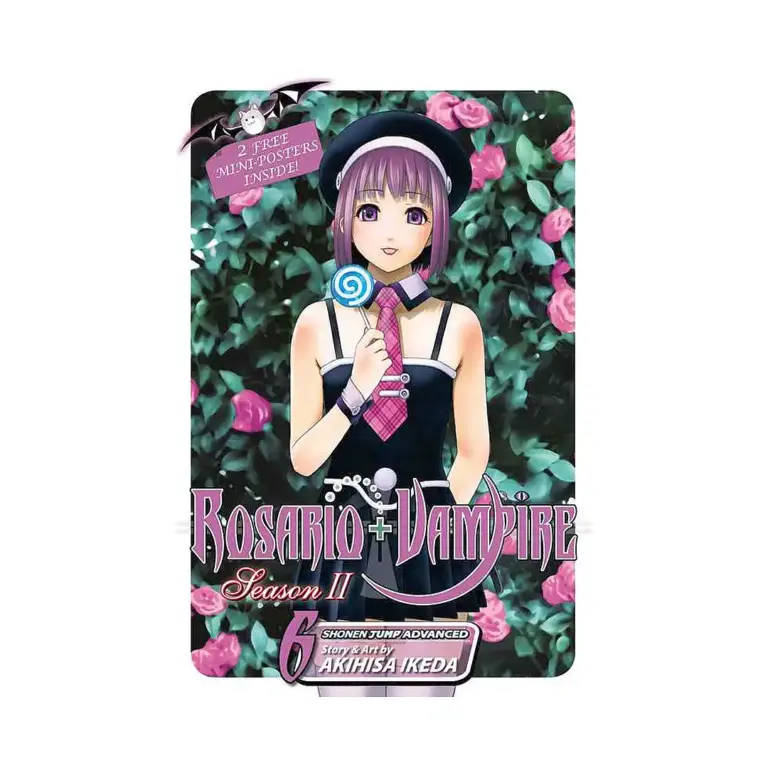 9781421538310 Rosario + Vampire: Season 02 (Manga) Volume 06
