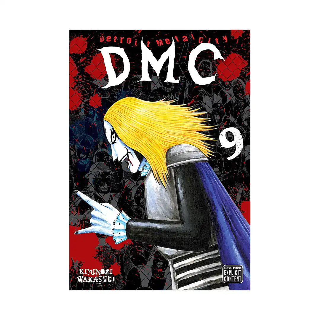 9781421538495 Detroit Metal City (Manga) Volume 09