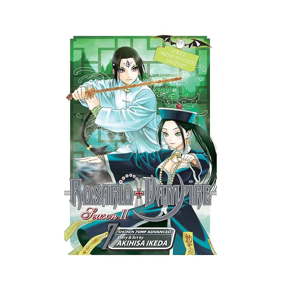 9781421540269 Rosario + Vampire: Season 02 (Manga) Volume 07