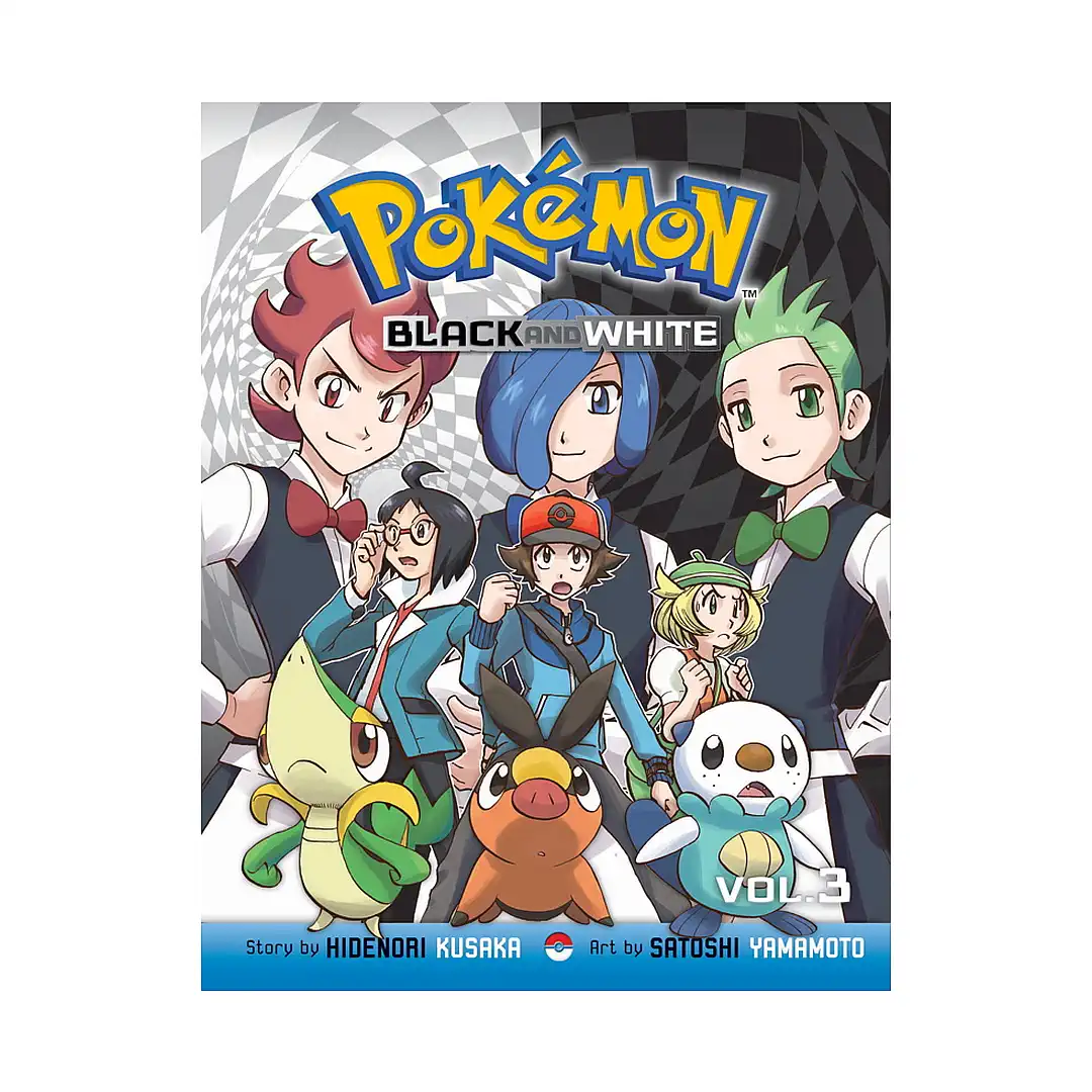 9781421540924 Pokemon Black and White (Manga) Volume 03
