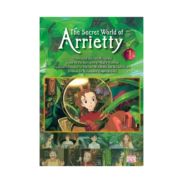9781421541167 The Secret World of Arrietty Film Comic (Manga) Volume 01