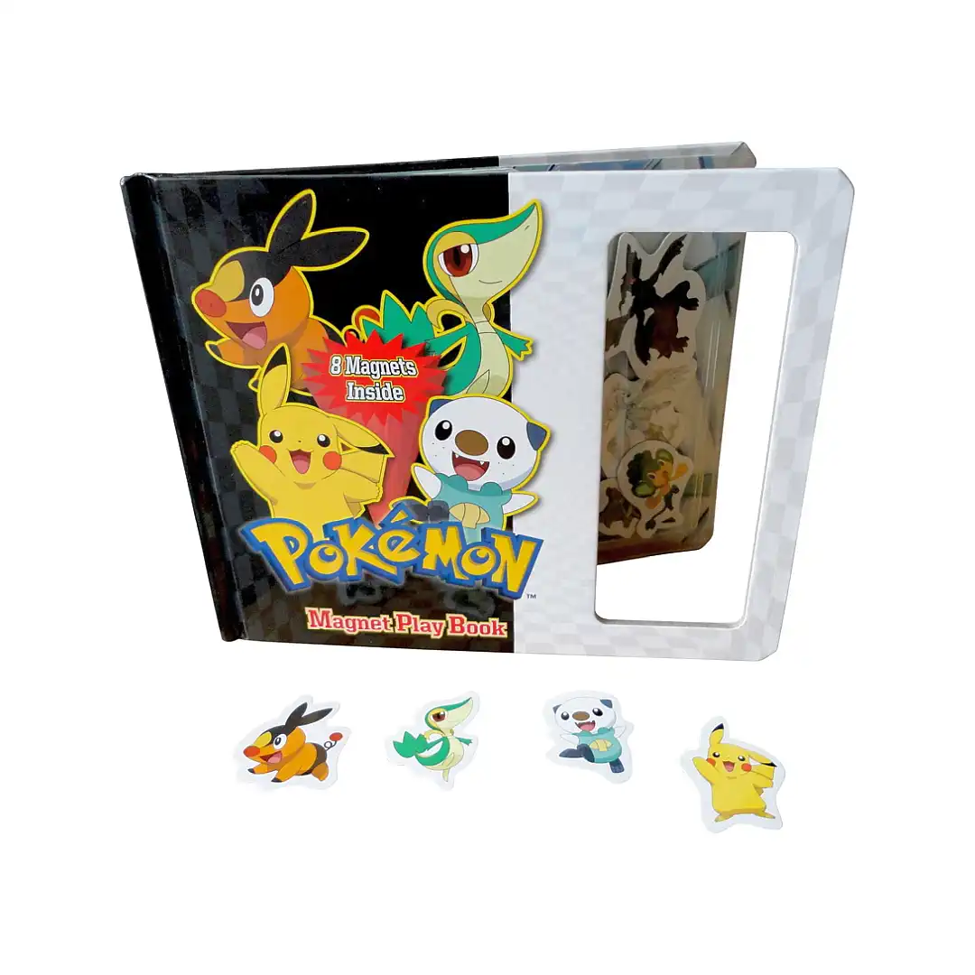 9781421541198 Pokemon Magnet Play Book (Activity Book)