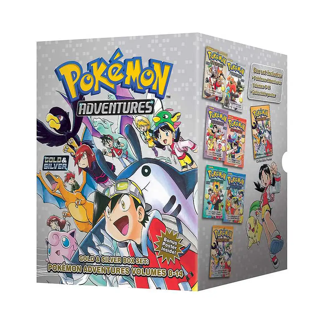 Pokemon Adventures Gold & Silver: Box Set 02