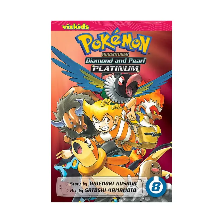 9781421554044 Pokemon Adventures: #37 Diamond and Pearl/Platinum (Manga) Volume 08