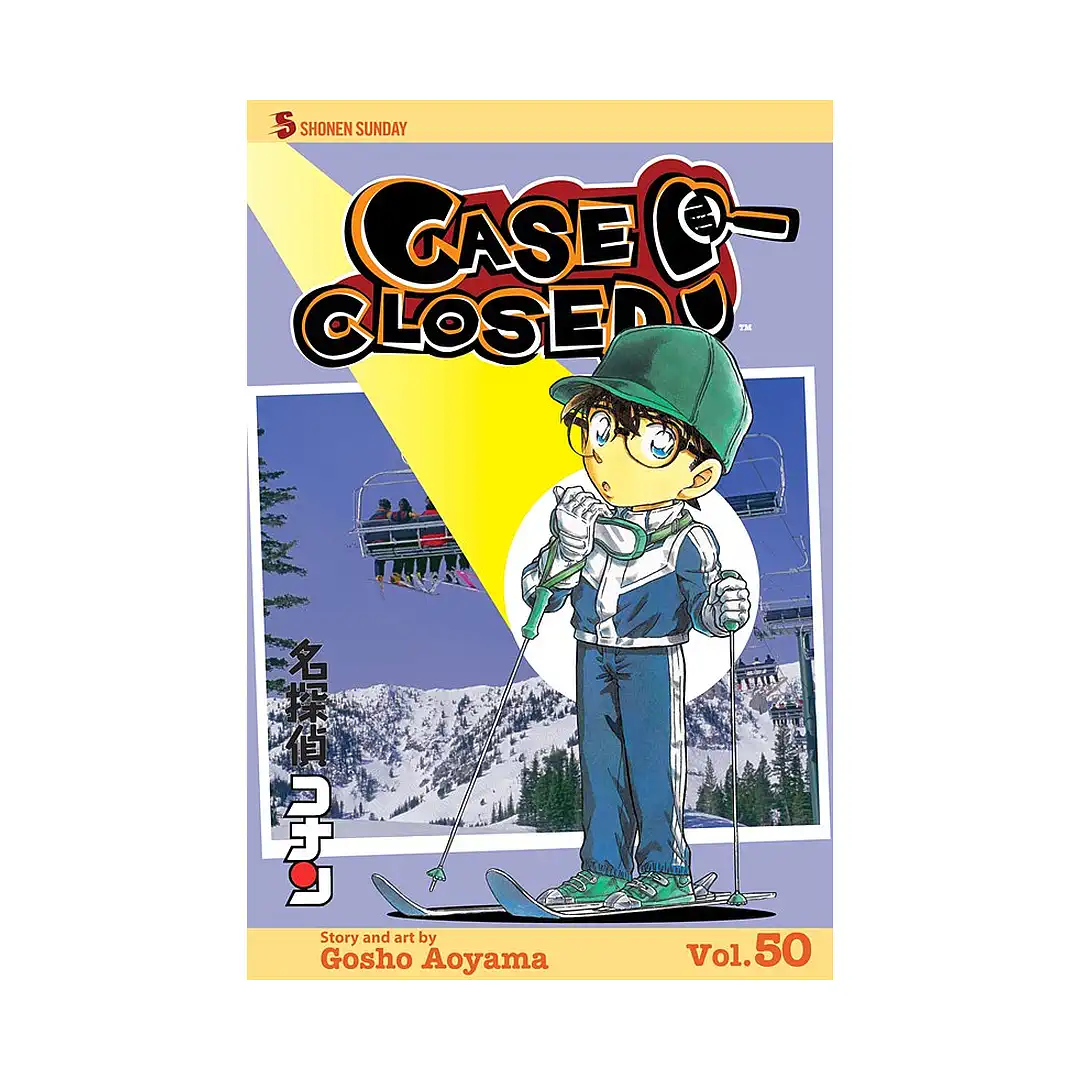 9781421555072 Case Closed (Manga) Volume 50