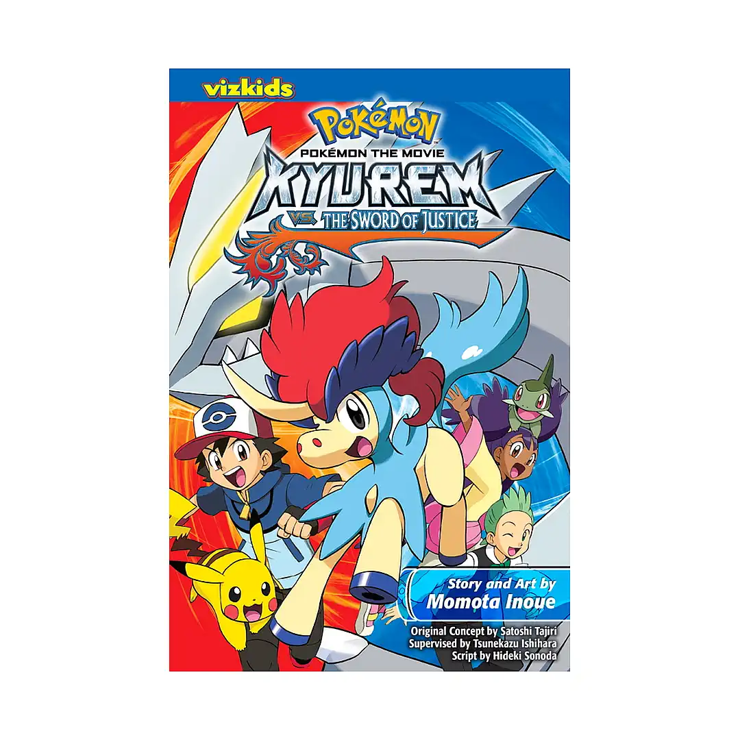 9781421556901 Pokemon The Movie: Kyurem vs. The Sword of Justice (Manga)