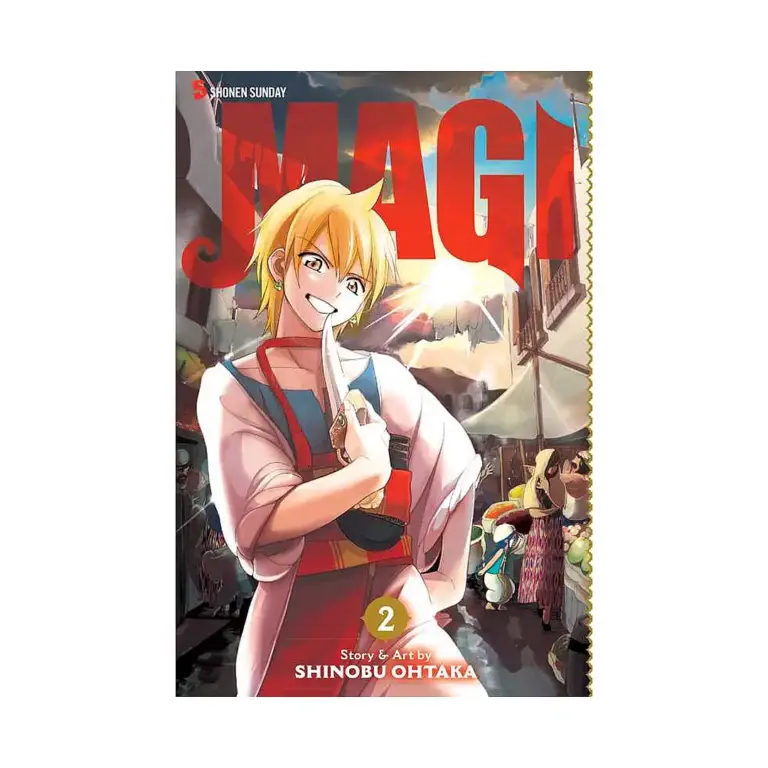 9781421559520 Magi: The Labyrinth of Magic (Manga) Volume 02
