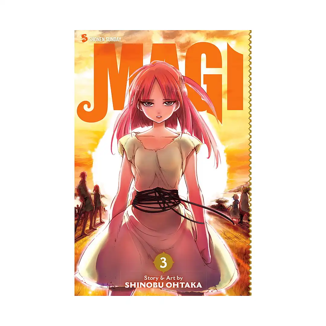 9781421559537 Magi: The Labyrinth of Magic (Manga) Volume 03