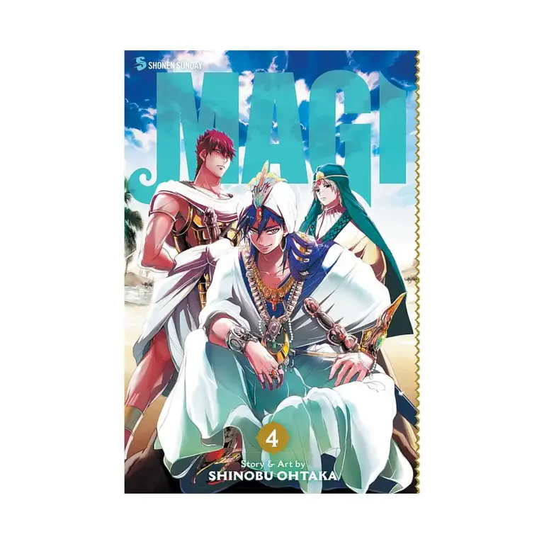9781421559544 Magi: The Labyrinth of Magic (Manga) Volume 04