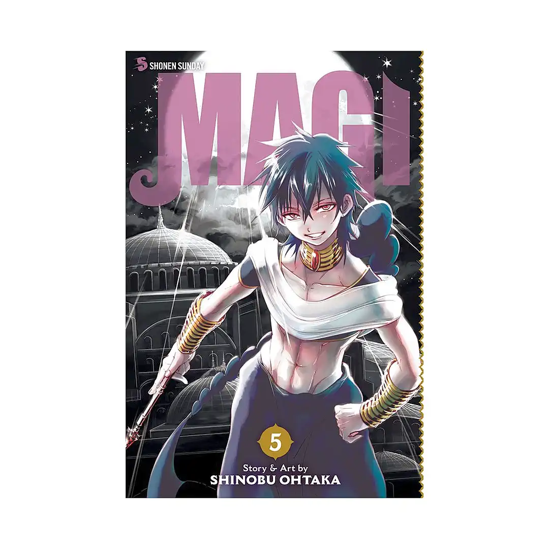 9781421559551 Magi: The Labyrinth of Magic (Manga) Volume 05