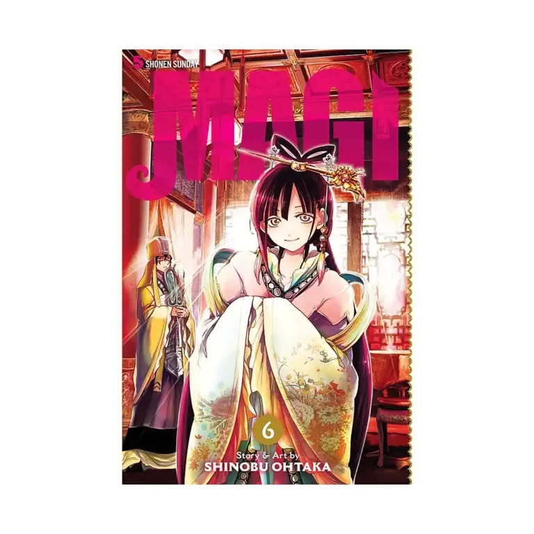 9781421559568 Magi: The Labyrinth of Magic (Manga) Volume 06