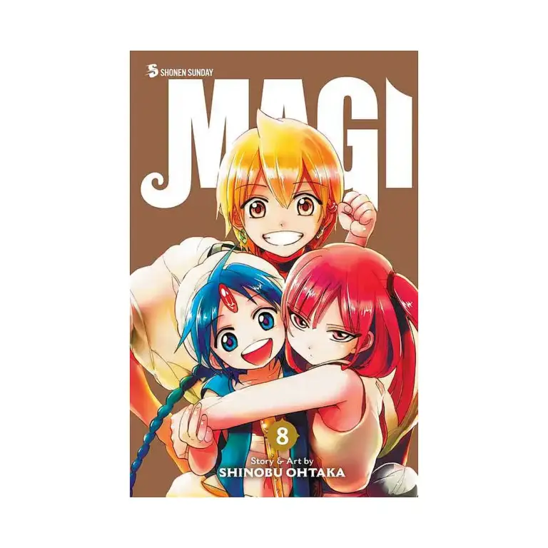 9781421559582 Magi: The Labyrinth of Magic (Manga) Volume 08
