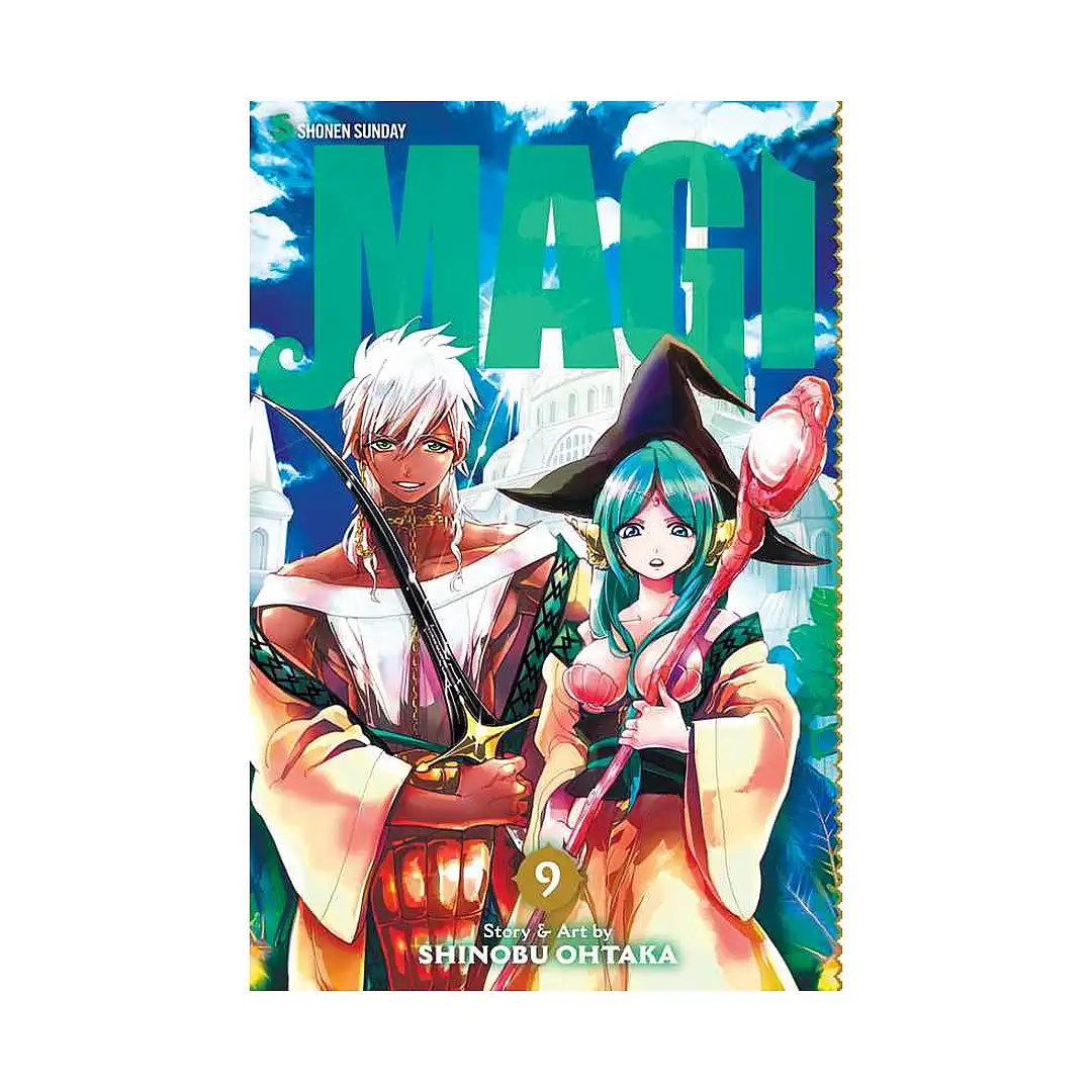 9781421559599 Magi: The Labyrinth of Magic (Manga) Volume 09