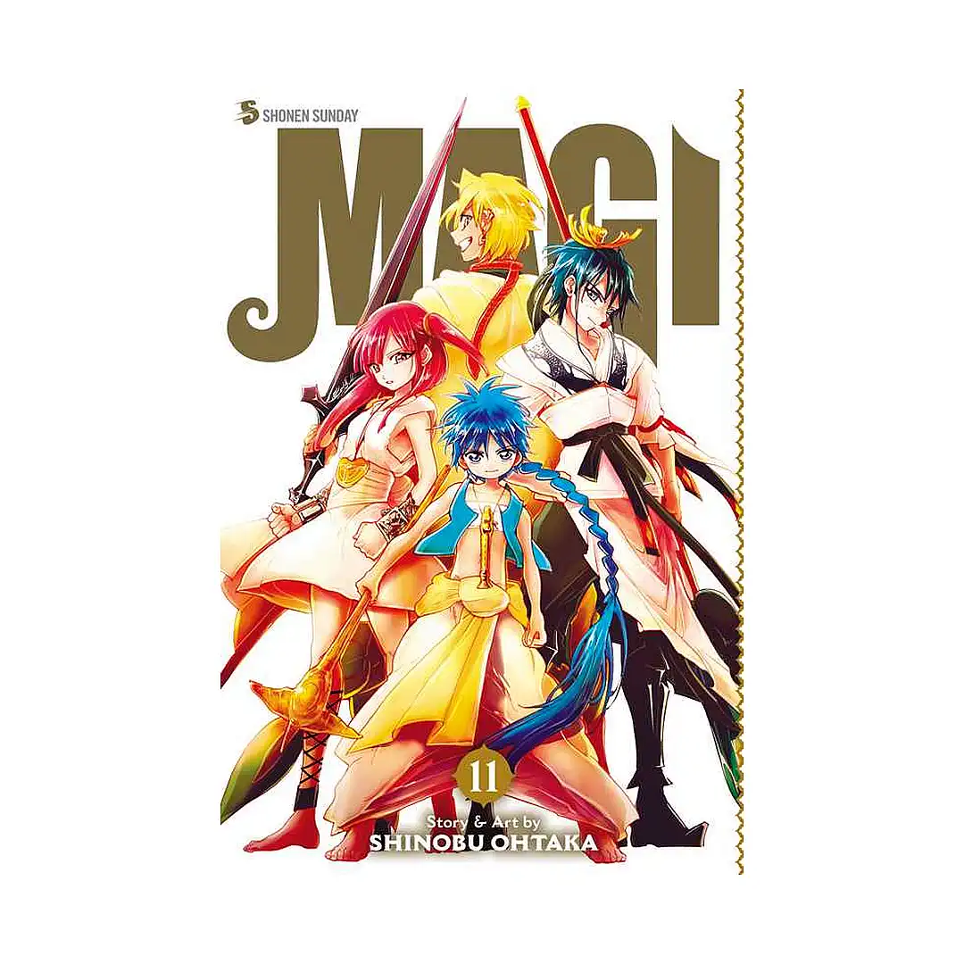 9781421559612 Magi: The Labyrinth of Magic (Manga) Volume 11
