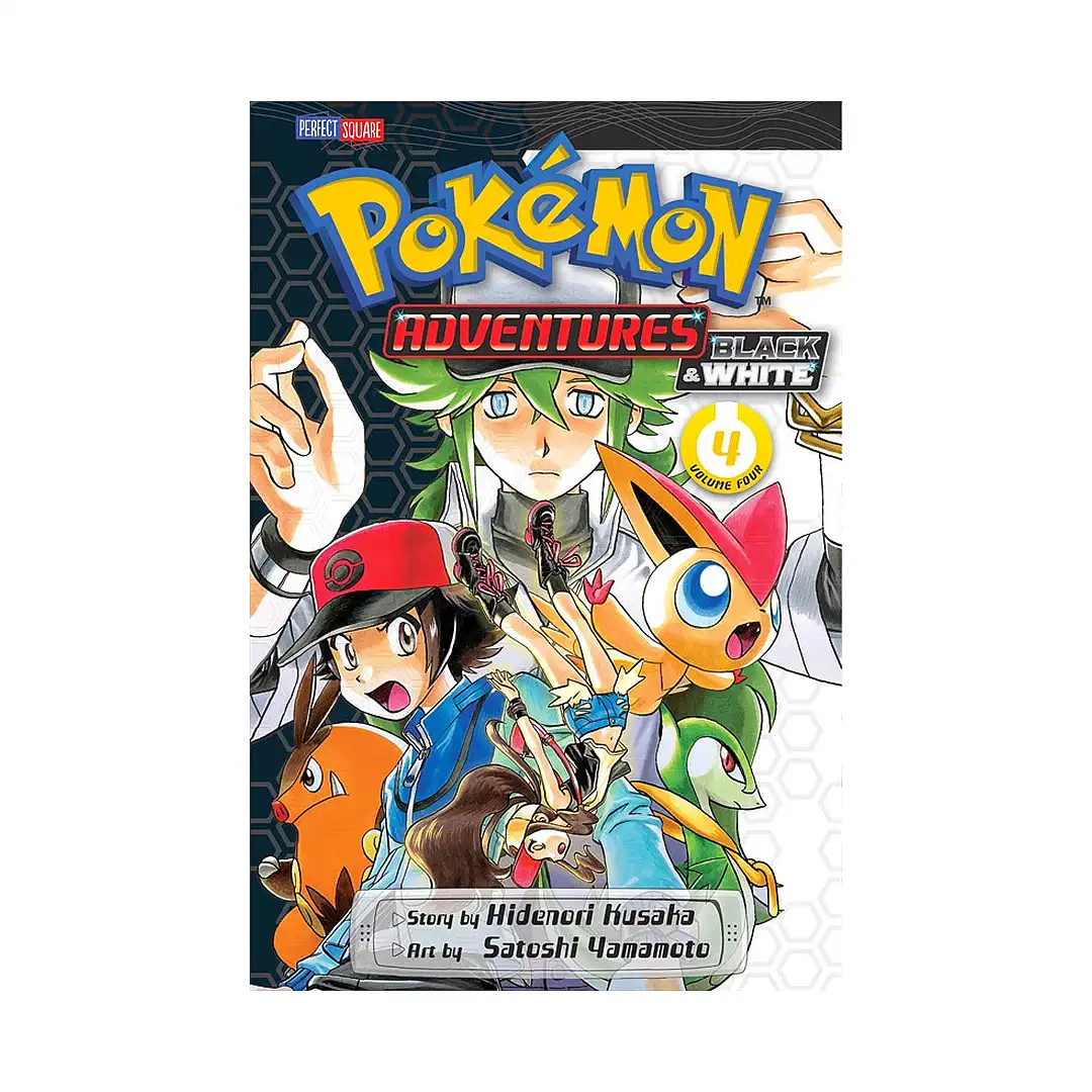 9781421561806 Pokemon Adventures: #46 Black and White (Manga) Volume 04