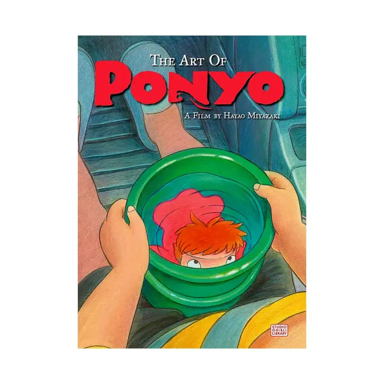 9781421566023 The Art of Ponyo (Illustration Book)