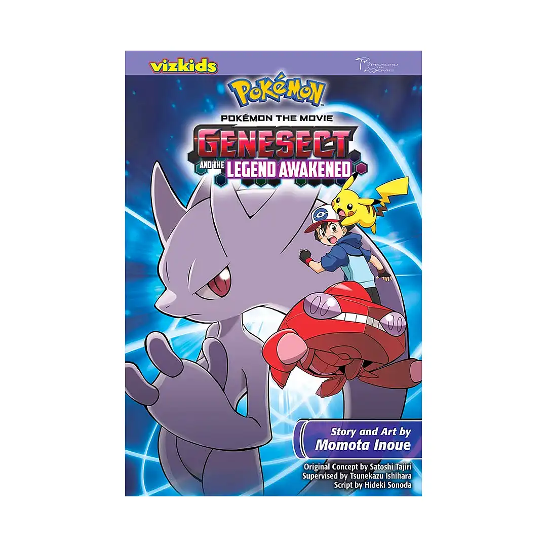 9781421568041 Pokemon the Movie: Genesect and the Legend Awakened (Manga)