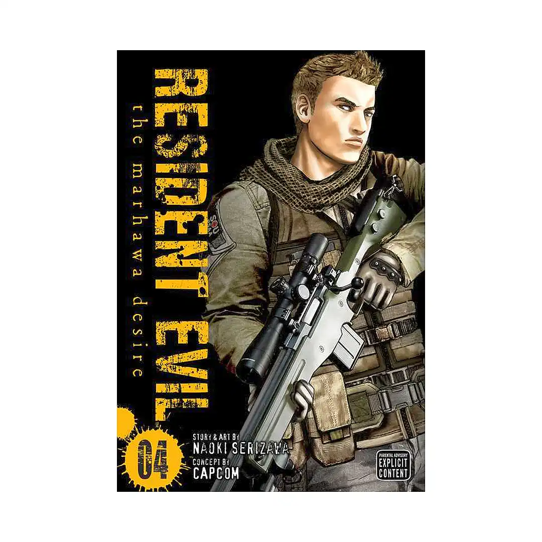 9781421573755 Resident Evil: The Marhawa Desire (Manga) Volume 04