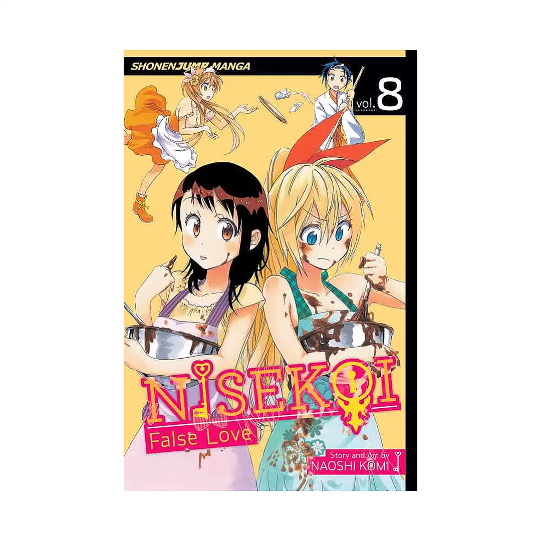 9781421573809 Nisekoi: False Love (Manga) Volume 08