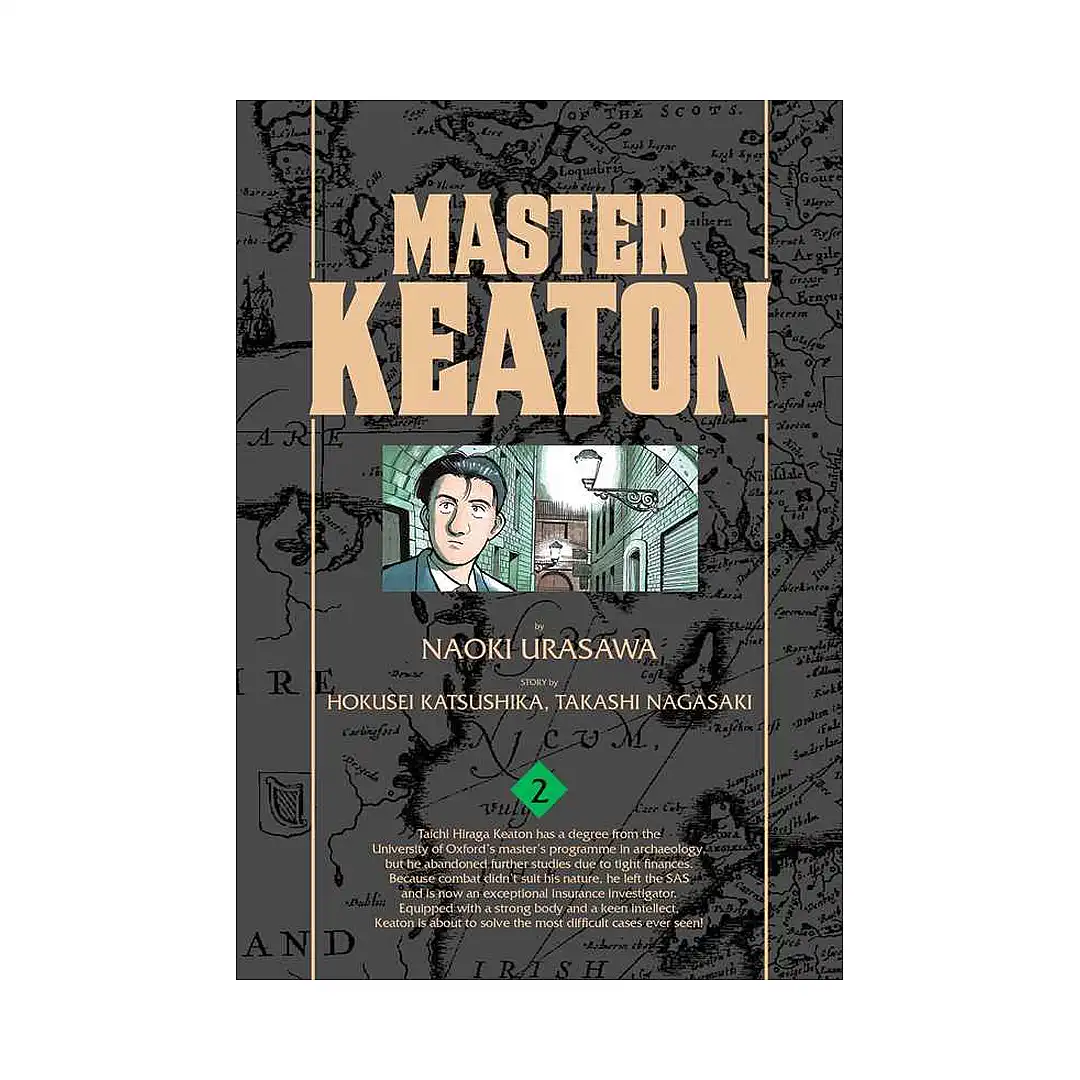 9781421575919 Master Keaton (Manga) Volume 02