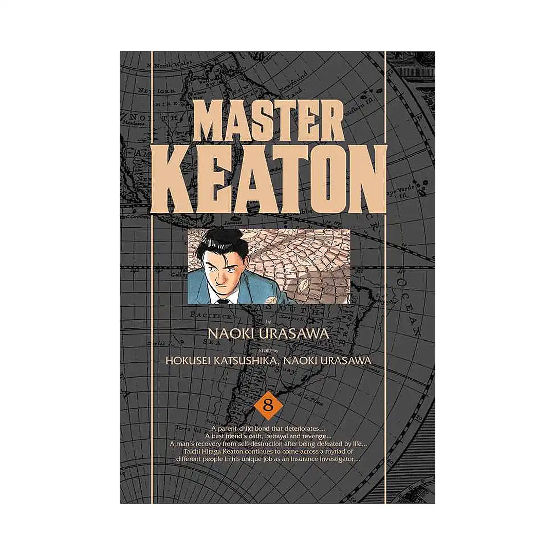 9781421575971 Master Keaton (Manga) Volume 08