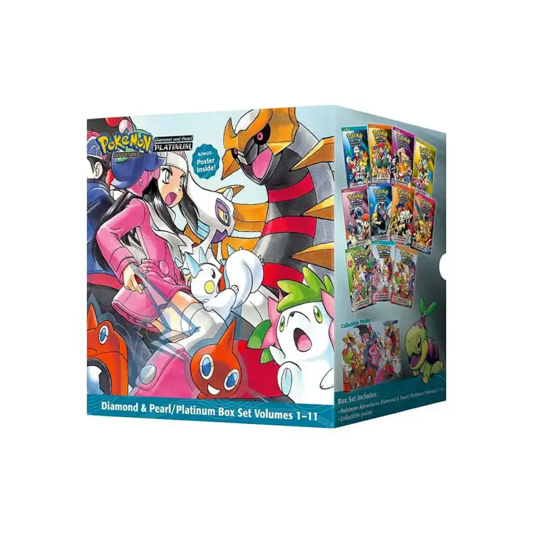 9781421577777 Pokemon Adventures Diamond and Pearl/Platinum: Complete Box Set