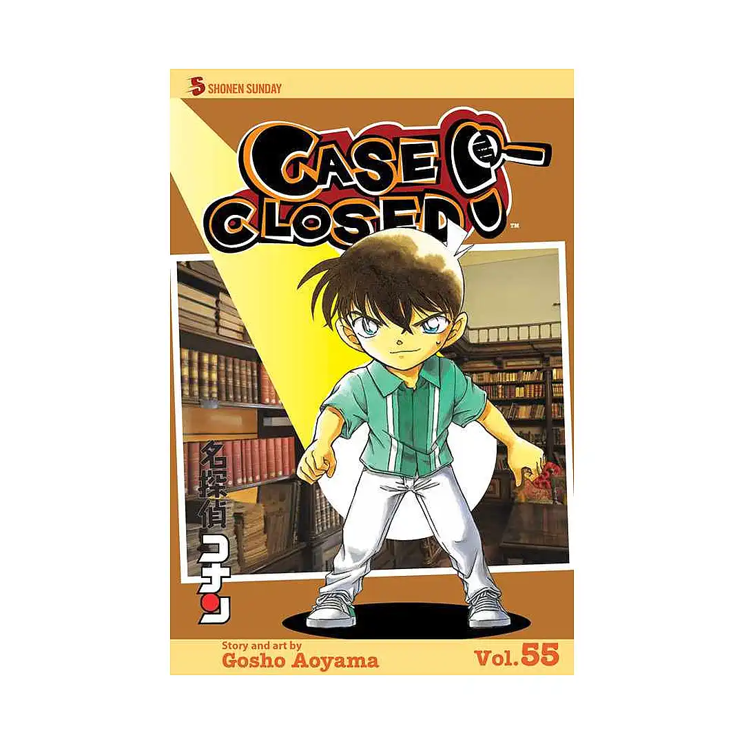 9781421577838 Case Closed (Manga) Volume 55