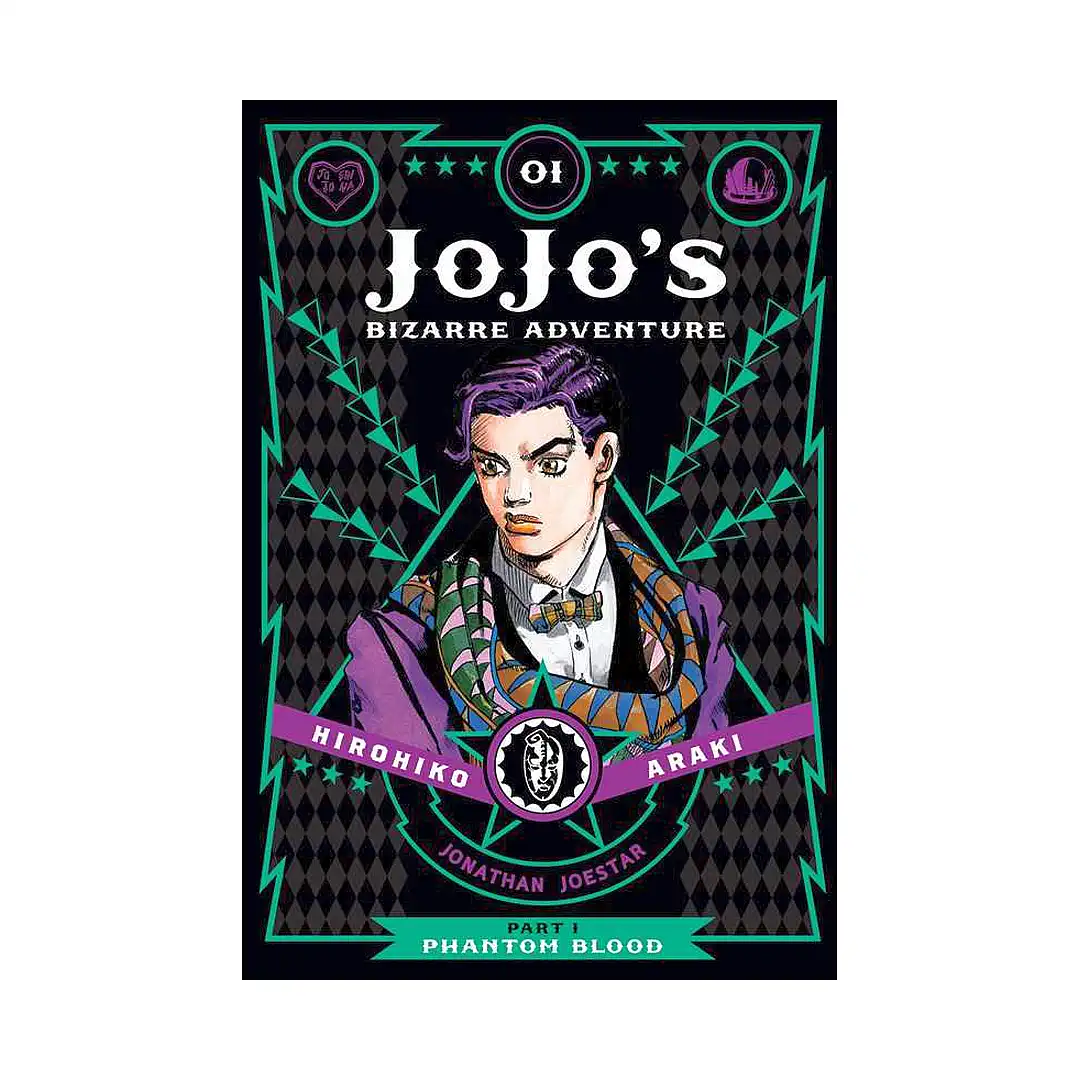 9781421578798 Jojo's Bizarre Adventure: Part 1--Phantom Blood (Manga) Volume 01