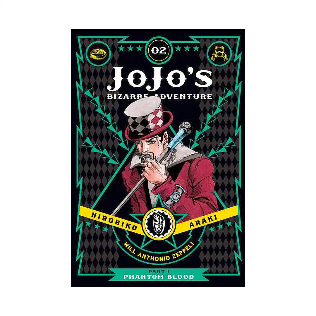 9781421578804 Jojo's Bizarre Adventure: Part 1--Phantom Blood (Manga) Volume 02