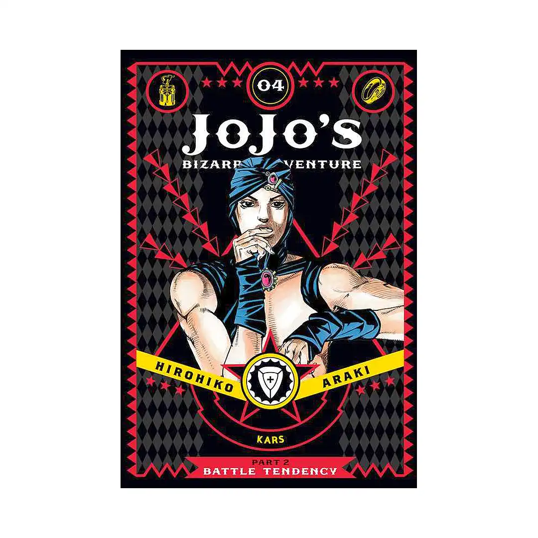 9781421578859 Jojo's Bizarre Adventure: Part 2--Battle Tendency (Manga) Volume 04