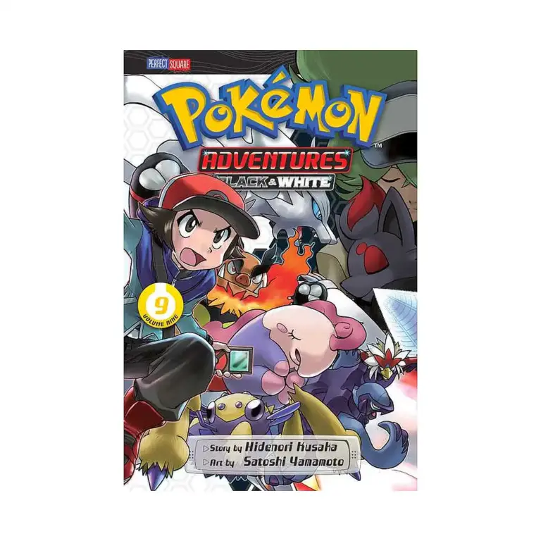 9781421579610 Pokemon Adventures: #51 Black and White (Manga) Volume 09