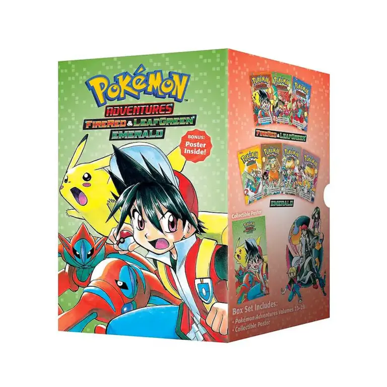 Pokemon Adventures Firered & Leafgreen/Emerald: Box Set 04