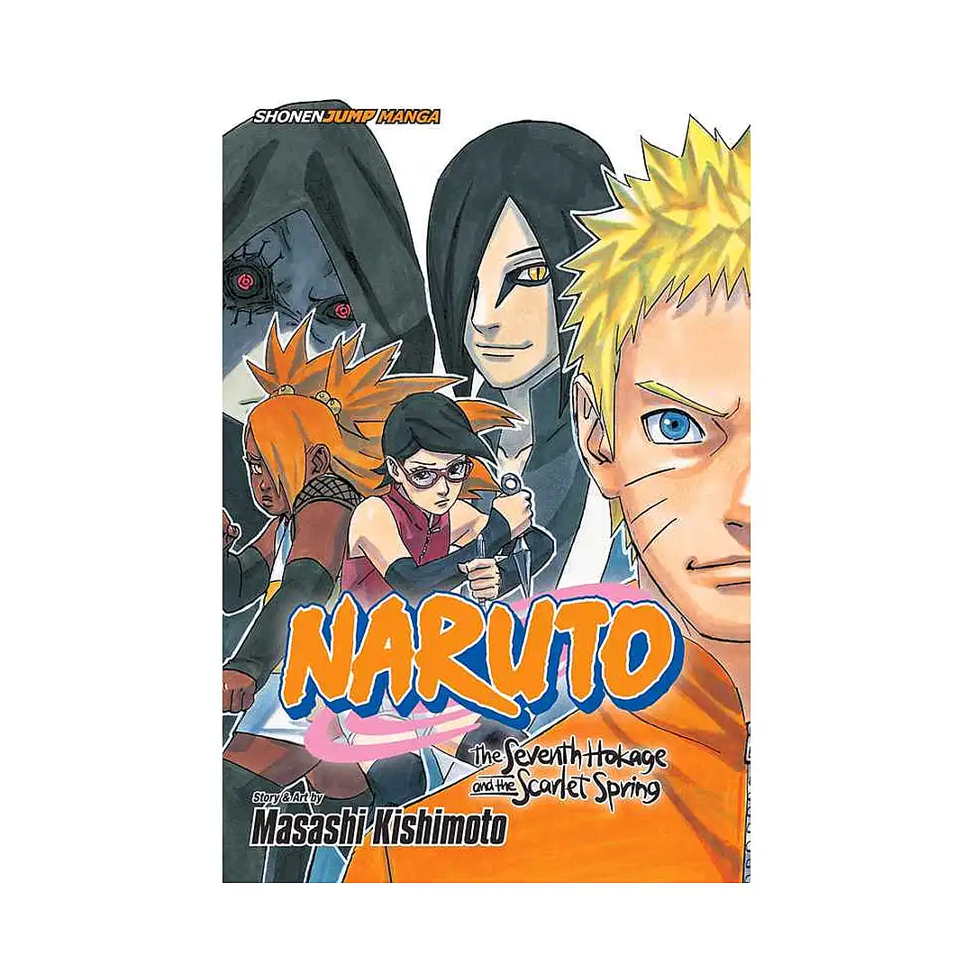 9781421584935 Naruto: The Seventh Hokage and the Scarlet Spring (Manga)