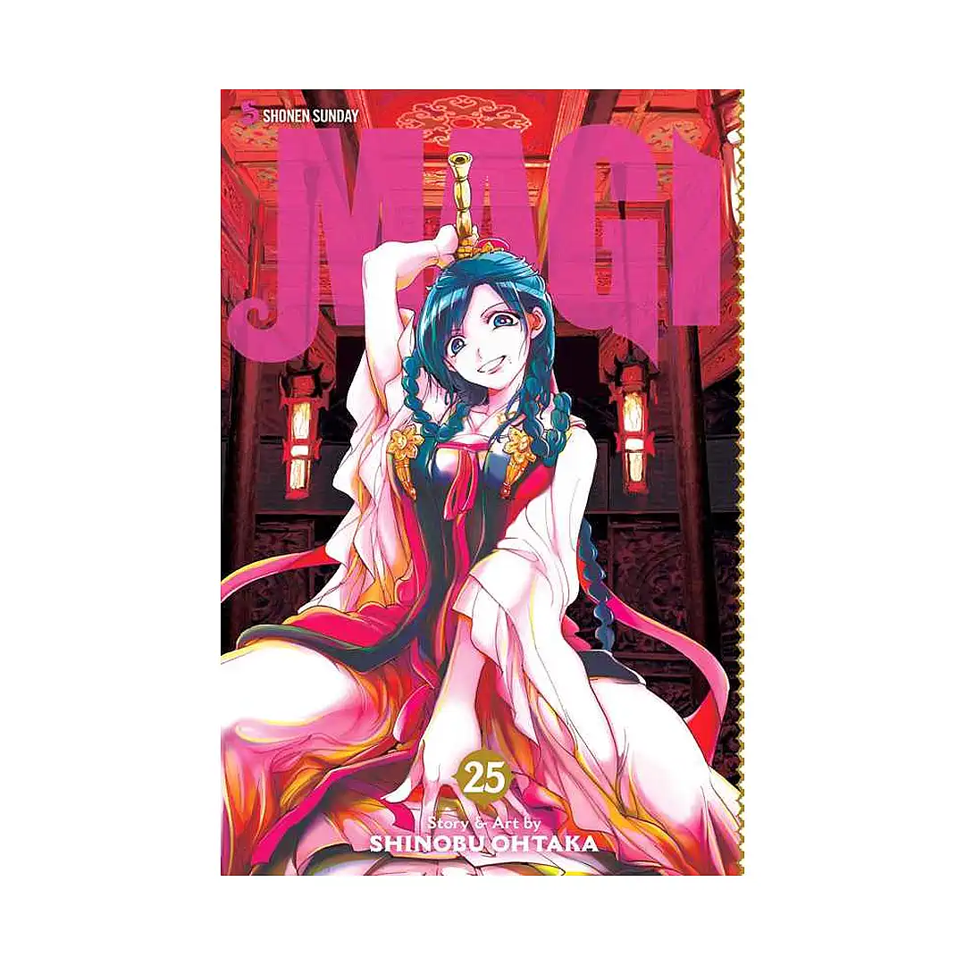 9781421586908 Magi: The Labyrinth of Magic (Manga) Volume 25