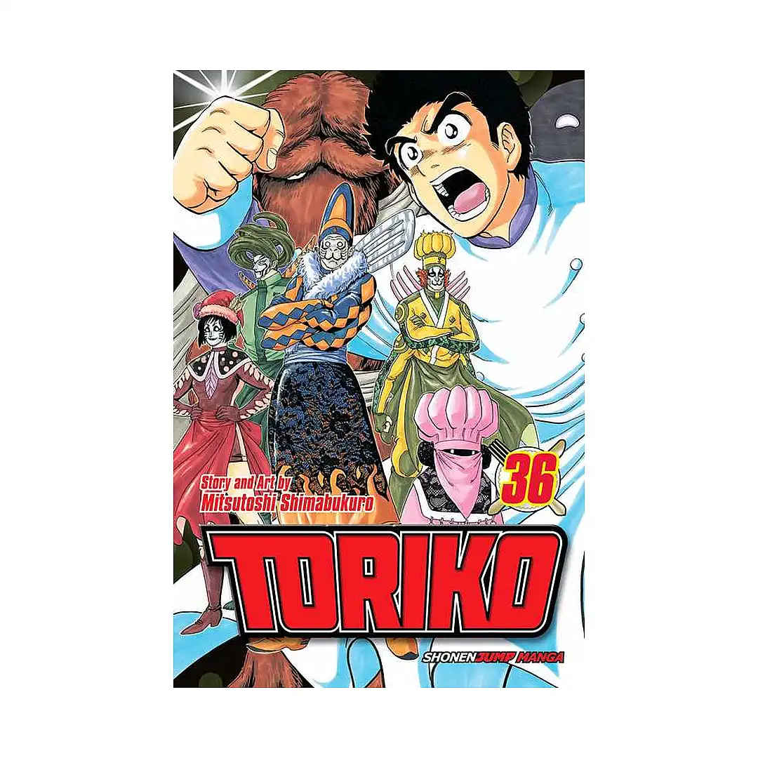 9781421587059 Toriko (Manga) Volume 36