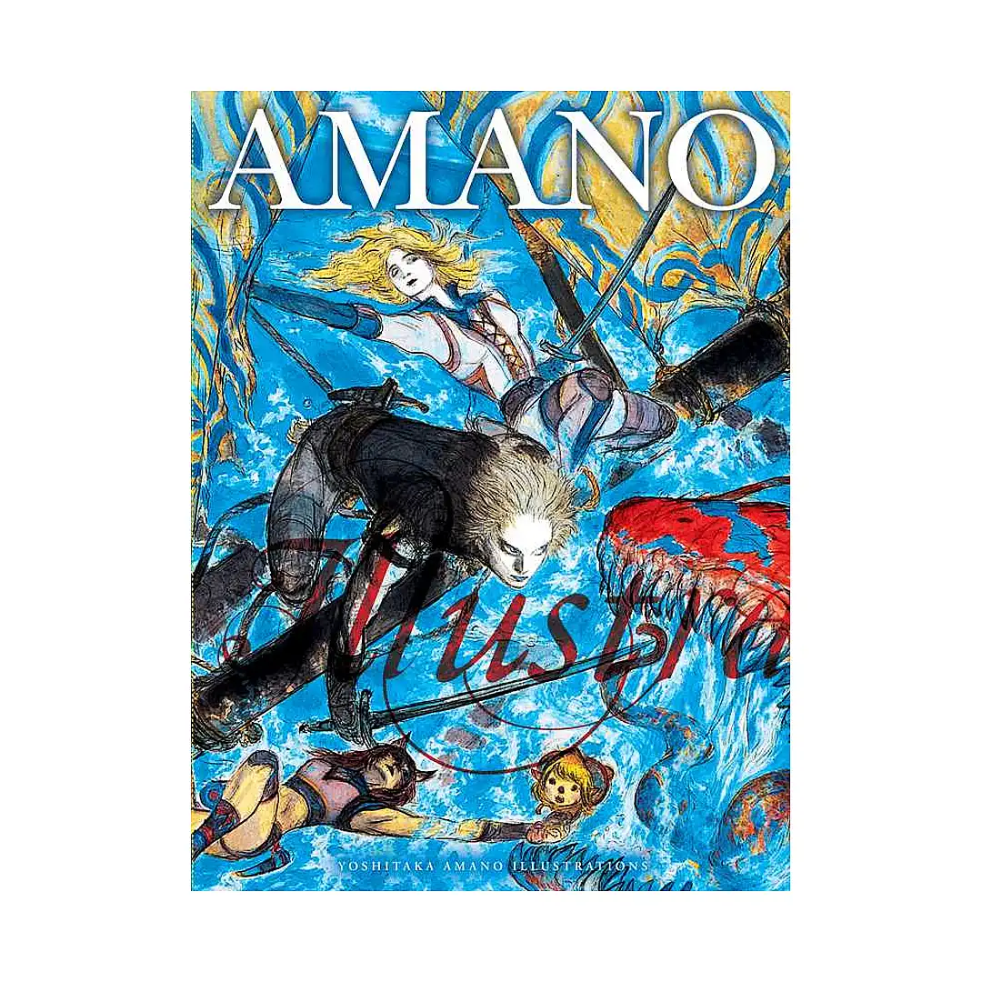 9781421589572 Yoshitaka Amano: Illustrations (Illustration Book)
