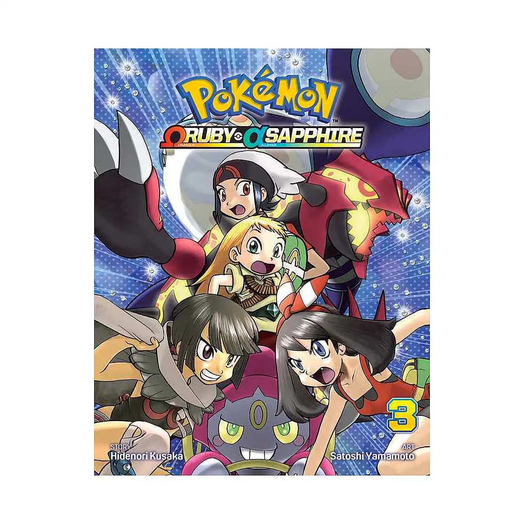 9781421591568 Pokemon Omega Ruby & Alpha Sapphire (Manga) Volume 03