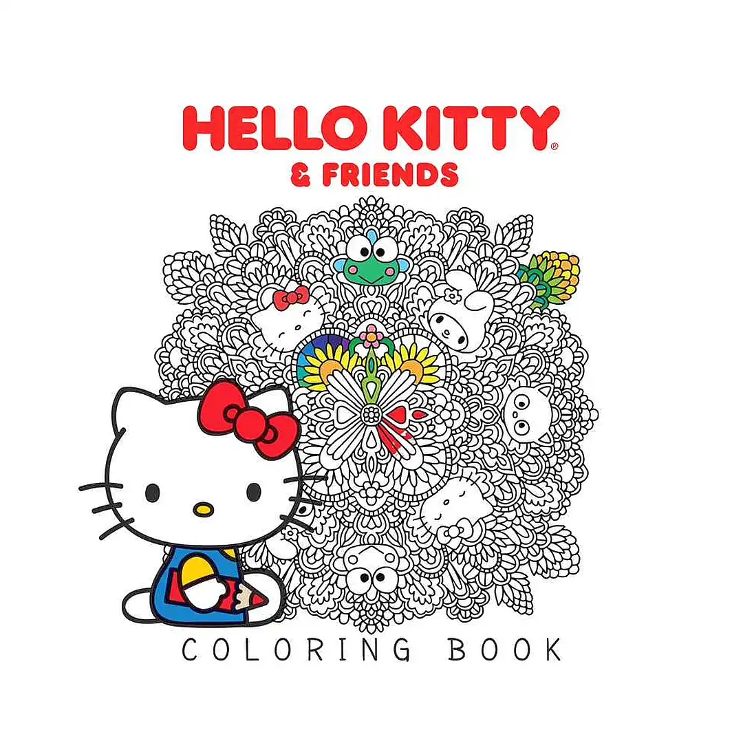 Hello Kitty & Friends Coloring Books (Activity Book)