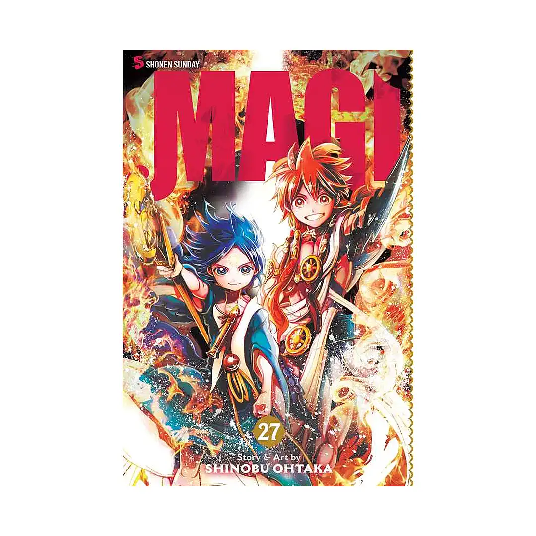 9781421595092 Magi: The Labyrinth of Magic (Manga) Volume 27
