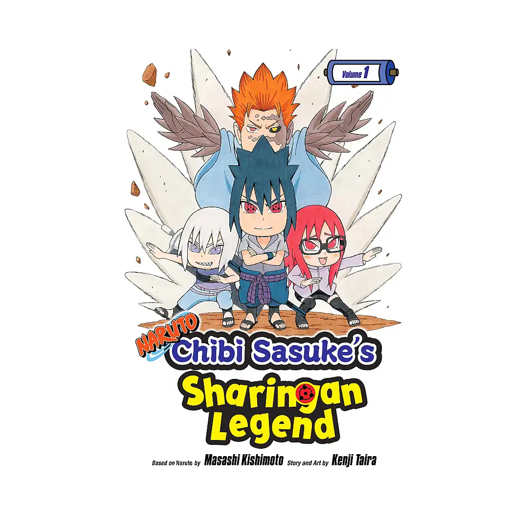 9781421597102 Naruto: Chibi Sasuke's Sharingan Legend (Manga) Volume 01