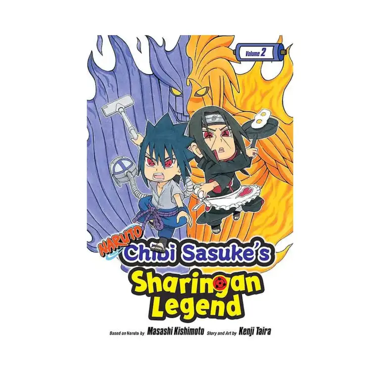 9781421597119 Naruto: Chibi Sasuke's Sharingan Legend (Manga) Volume 02