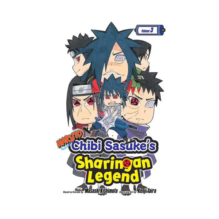 9781421597614 Naruto: Chibi Sasuke's Sharingan Legend (Manga) Volume 03