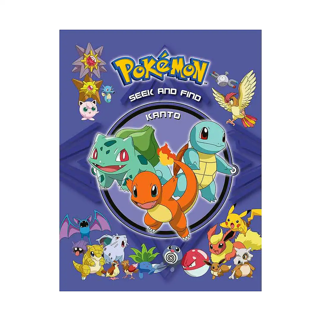 Pokemon Seek and Find: Kanto (Activity Book)