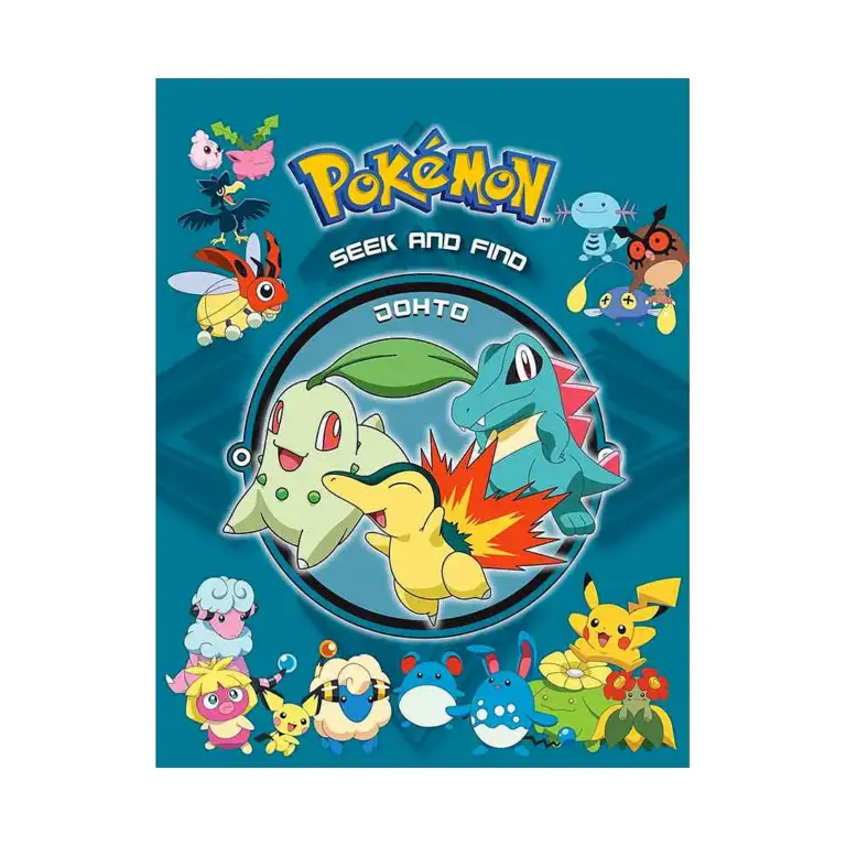 Pokemon Seek and Find: Johto (Activity Book)