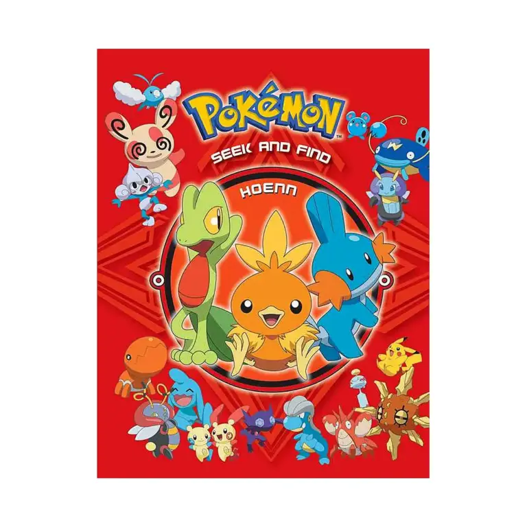 9781421598123 Pokemon Seek and Find: Hoenn (Activity Book)