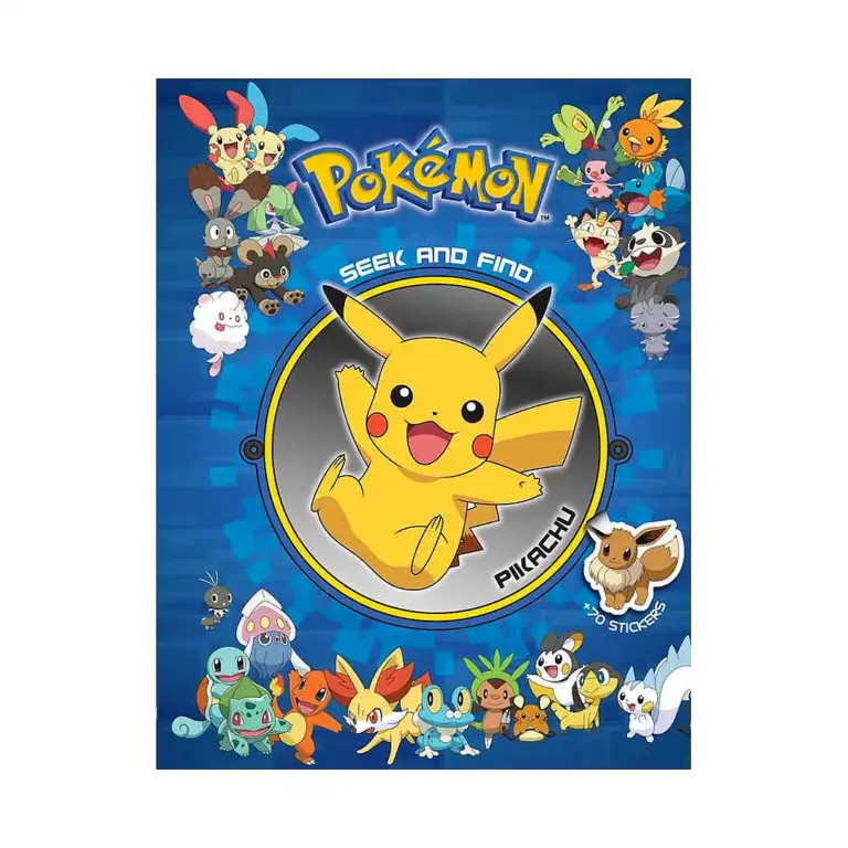 Pokemon Seek and Find: Pikachu (Activity Book)