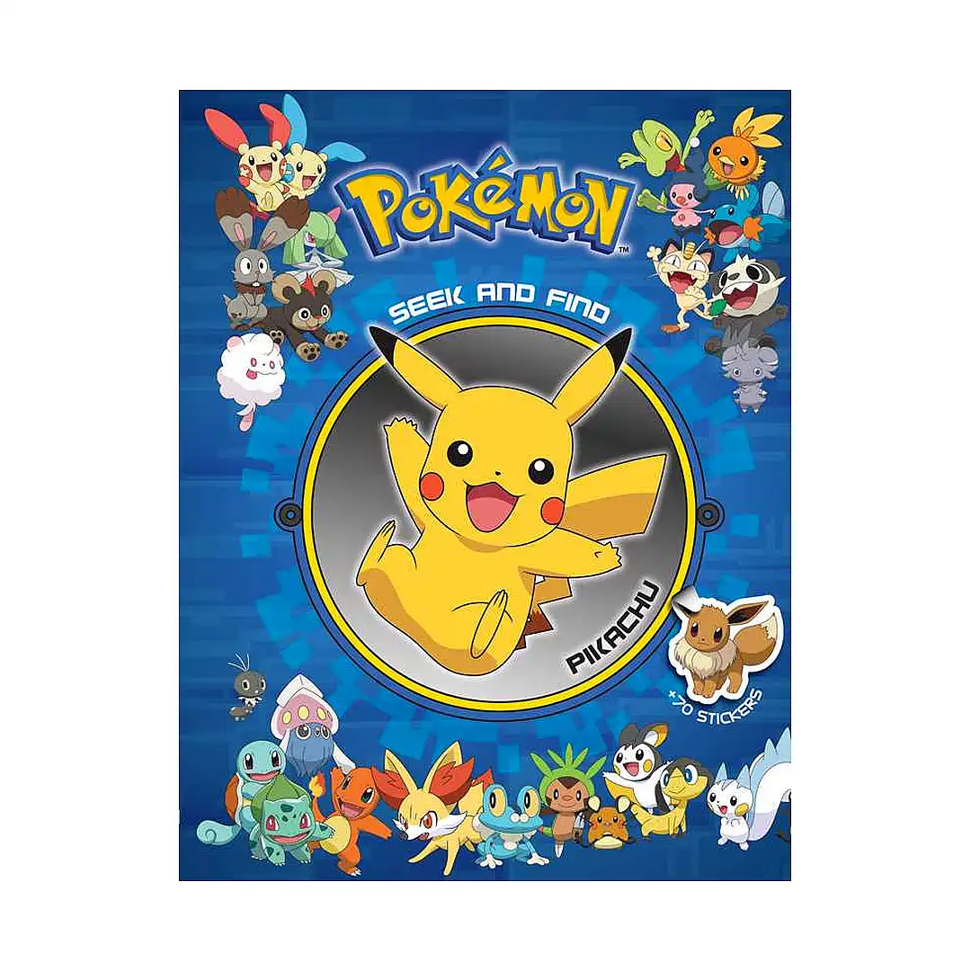 Pokemon Seek and Find: Pikachu (Activity Book)