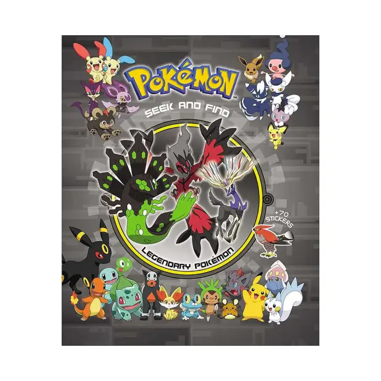Pokemon Seek and Find: Legendary Pokemon (Activity Book)