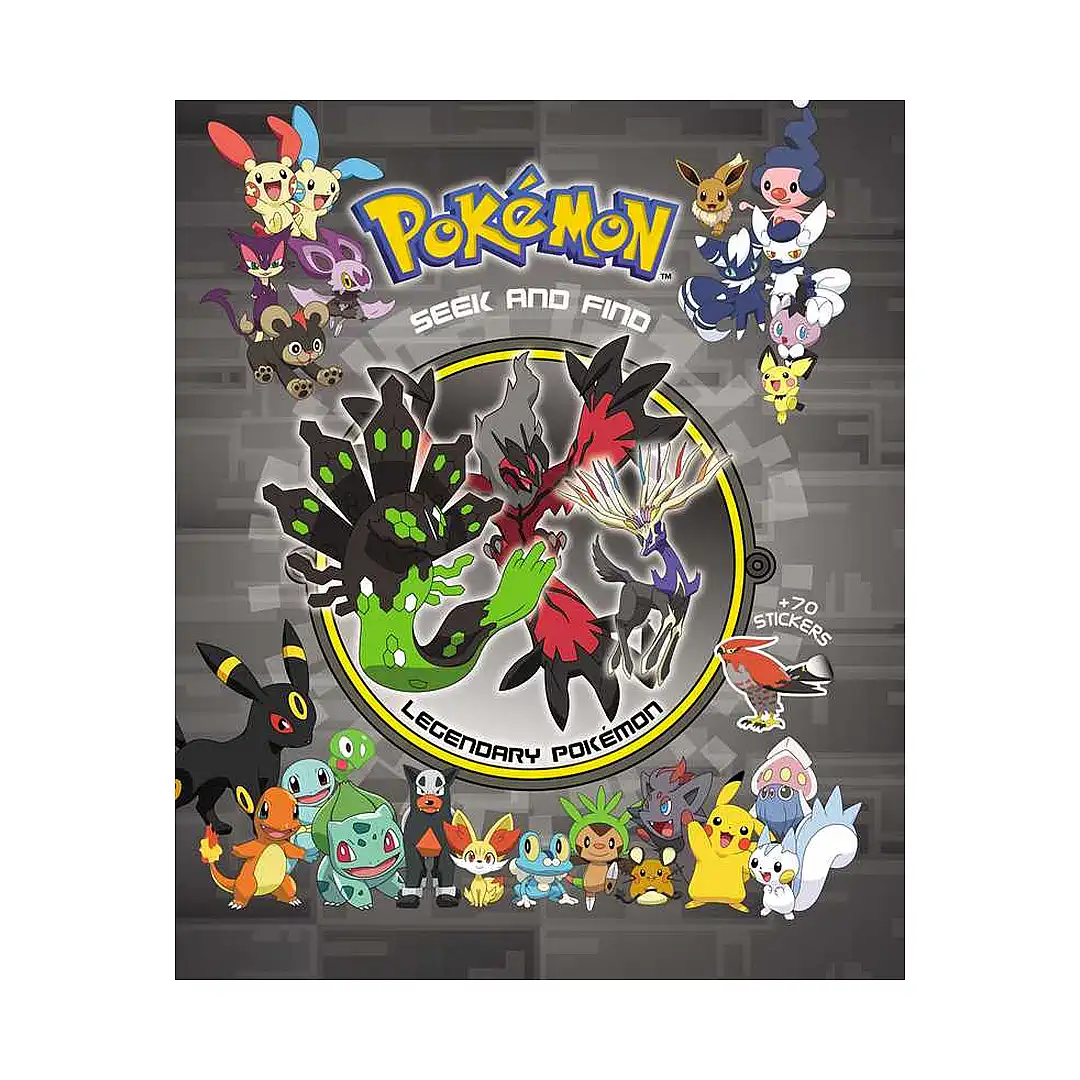 Pokemon Seek and Find: Legendary Pokemon (Activity Book)